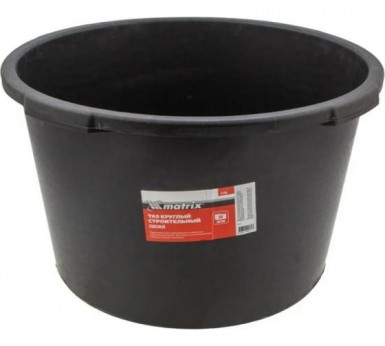 Таз круглый строительный усиленный, 60 л// Matrix -  магазин «ТАТМЕТИЗ»