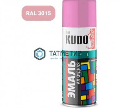 Краска аэроз. KUDO 520 мл. №1014  РОЗОВАЯ  RAL 3015 -  магазин «ТАТМЕТИЗ»