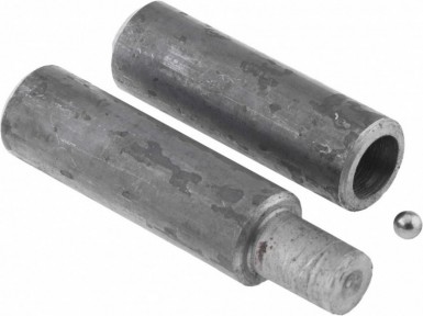 Петля гаражная с шаром d 25*140мм (32 шт уп) -  магазин крепежа «ТАТМЕТИЗ»