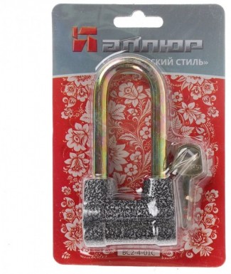 Замок навесной АЛЛЮР  ВС2-4-01С d10мм -  магазин крепежа «ТАТМЕТИЗ»