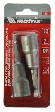 Бита-ключ 13х65мм // MATRIX -  магазин крепежа «ТАТМЕТИЗ»