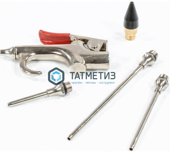 Набор продувочный пистолет, пневмат. в комплекте с насадками, 4 шт.// Matrix Набор продувочный пистолет, пневмат. в комплекте с насадками, 4 шт.// Matrix