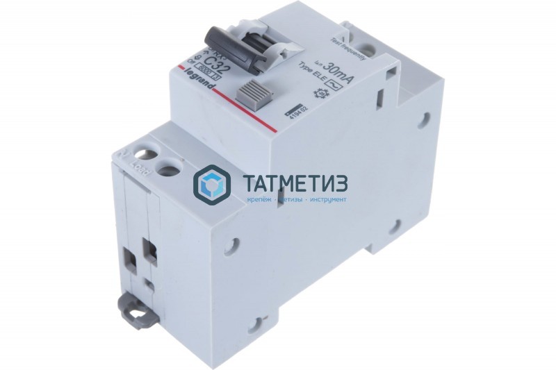 Выключатель авт.дифференциального тока 1п C 32 А 30 мА тип AC 6 кА (1P+N) RX3 Legrand Выключатель авт.дифференциального тока 1п C 32 А 30 мА тип AC 6 кА (1P+N) RX3 Legrand