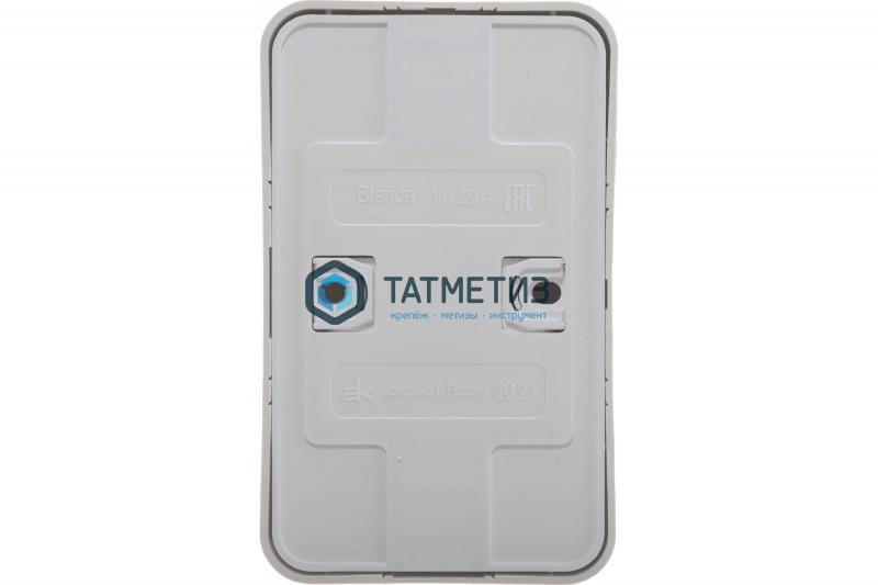 Розетка 2-м ОП BLANCA 16А 250В без заземл., бел., с изолирующей пластиной, без шторок Розетка 2-м ОП BLANCA 16А 250В без заземл., бел., с изолирующей пластиной, без шторок