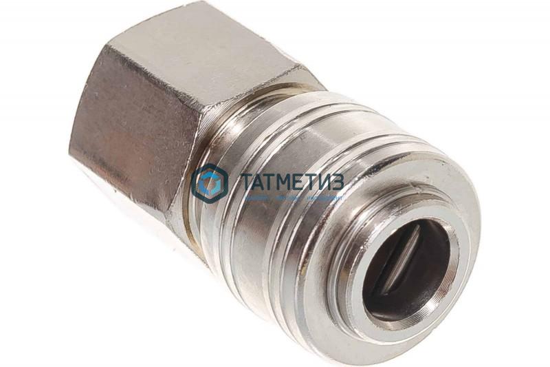 Муфта универсальная быстросъемная ("мама"), внутренняя резьба 1/2", 1 шт.// STELS Муфта универсальная быстросъемная ("мама"), внутренняя резьба 1/2", 1 шт.// STELS