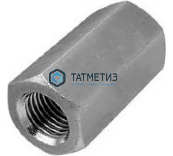 Гайка удлиненная М 6 DIN 6334 нерж А2 Гайка удлиненная М 6 DIN 6334 нерж А2