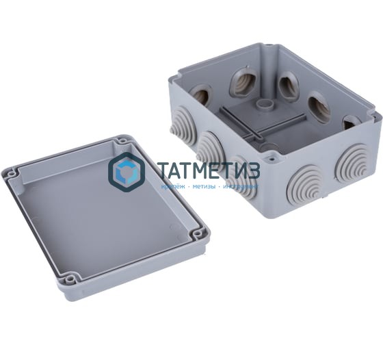 Коробка распр. ОП 150х110х70 IP44 KM41241 (10 каб.ввод.) ИЭК | «ТАТМЕТИЗ» Коробка распр. ОП 150х110х70 IP44 KM41241 (10 каб.ввод.) ИЭК - магазин крепежа «ТАТМЕТИЗ»