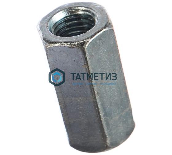 Гайка соединительная DIN 6334, оц М16 (210 шт/уп) КК Гайка соединительная DIN 6334, оц М16 (210 шт/уп) КК