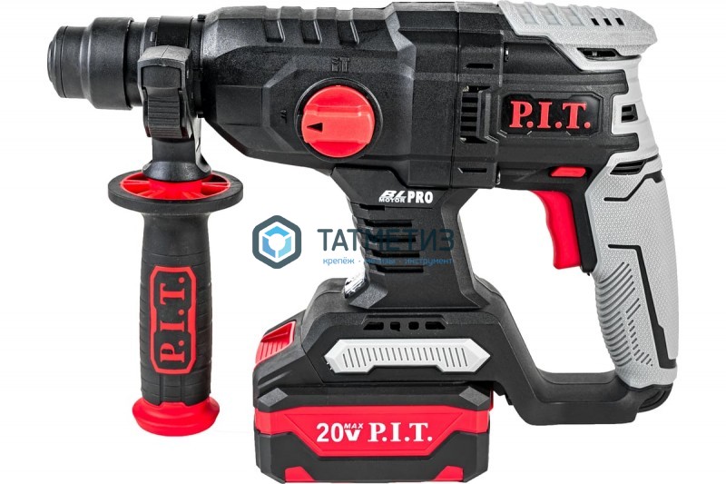 Перфоратор аккум. P.I.T PBH20H-22A (SDS+,20В,б/щет,2 ак*4.0Ач,Li-ion,2реж,1.5Дж,бур 22мм, ЗУ) Перфоратор аккум. P.I.T PBH20H-22A (SDS+,20В,б/щет,2 ак*4.0Ач,Li-ion,2реж,1.5Дж,бур 22мм, ЗУ)