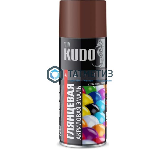 Краска аэроз. KUDO 520 мл. №1024 КРАСНО-КОРИЧНЕВАЯ RAL 8012 Краска аэроз. KUDO 520 мл. №1024 КРАСНО-КОРИЧНЕВАЯ RAL 8012