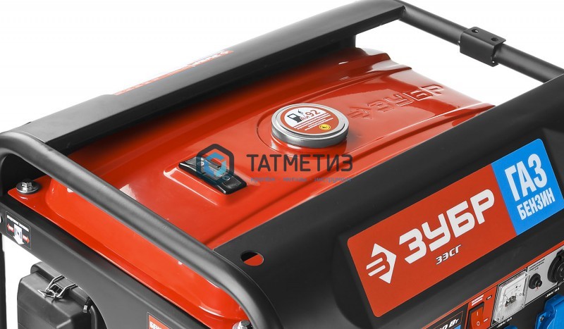 Генератор гибридный (бензин / газ), 3500 Вт, ЗУБР Генератор гибридный (бензин / газ), 3500 Вт, ЗУБР