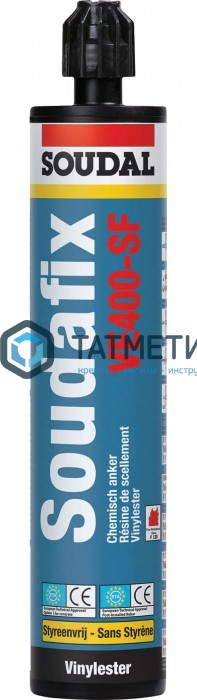 Химический анкер Soudafix VE400-SF 280 мл Химический анкер Soudafix VE400-SF 280 мл