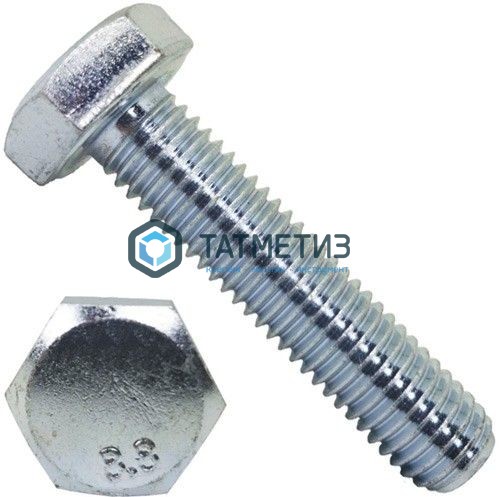 Болт М 6 х 30 DIN 933 / ГОСТ 7798-70 оц. (уп 20кг/ 2520 шт)* МММз Болт М 6 х 30 DIN 933 / ГОСТ 7798-70 оц. (уп 20кг/ 2520 шт)* МММз