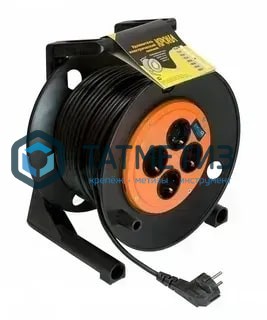 Удлинитель на кат. 4х50м с з 10А 2.2кВт "Союз 481S-3409" | «ТАТМЕТИЗ» Удлинитель на кат. 4х50м с з 10А 2.2кВт "Союз 481S-3409" - магазин крепежа «ТАТМЕТИЗ»