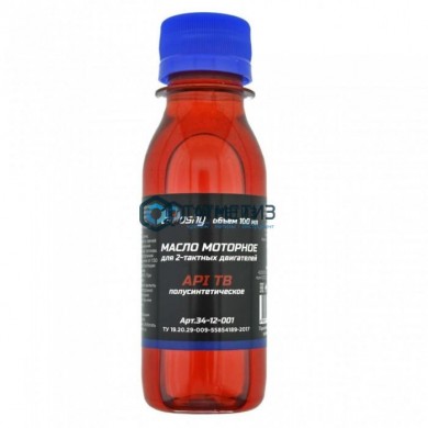 Масло 2Т полусинтетическое API TB, 0,1л, Tahoshy (40) -  магазин крепежа «ТАТМЕТИЗ»