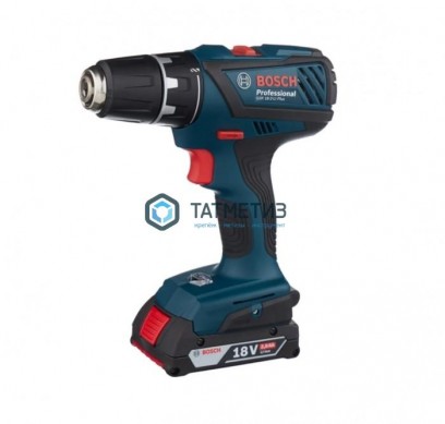 Дрель-шуруповерт аккумуляторная BOSCH GSR 18-2-LI Plus, 2 акк 2.0 Ач,ЗУ -  магазин крепежа «ТАТМЕТИЗ»