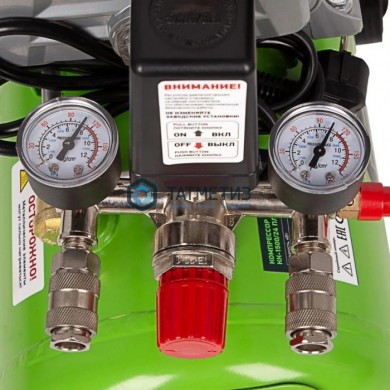 Компрессор воздушный КК-1500/24, 1,5 кВт, 198 л/мин, 24 л, прямой привод, масляный// Сибртех -  магазин крепежа «ТАТМЕТИЗ»
