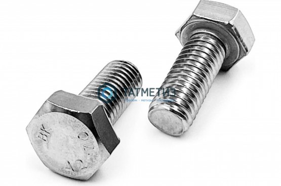 Болт М16 х 85 DIN 933 А2 нержавейка | «ТАТМЕТИЗ» Болт М16 х 85 DIN 933 А2 нержавейка - магазин крепежа «ТАТМЕТИЗ»