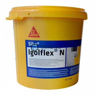 Мастика гидроизоляционная битумная однокомпонентная Sika Igolflex-071 RU Ведро 21, 5 л -  магазин крепежа «ТАТМЕТИЗ»