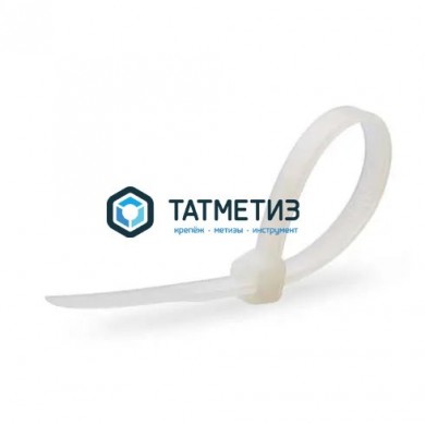 Хомут-стяжка нейлон 200 х 3, 0 (100) GL | «ТАТМЕТИЗ» Хомут-стяжка нейлон 200 х 3, 0 (100) GL - магазин крепежа «ТАТМЕТИЗ»