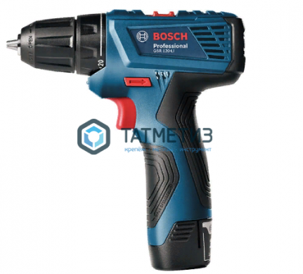 Дрель-шуруповерт аккумуляторная GSR 120-LI 2x2,0 Ач | «ТАТМЕТИЗ» Дрель-шуруповерт аккумуляторная GSR 120-LI 2x2,0 Ач - магазин крепежа «ТАТМЕТИЗ»