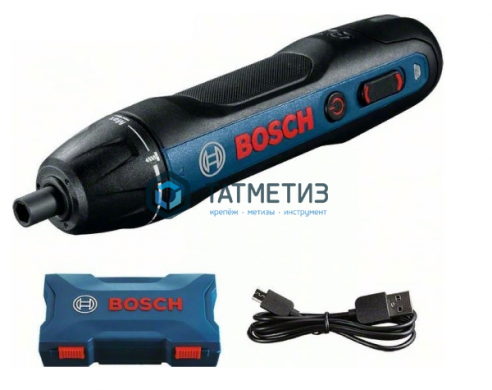 Отвертка аккумуляторная Bosch GO 2 3.6V-5Н, 1,5 А*ч | «ТАТМЕТИЗ» Отвертка аккумуляторная Bosch GO 2 3.6V-5Н, 1,5 А*ч - магазин крепежа «ТАТМЕТИЗ»