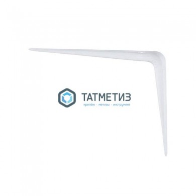 Кронштейн мебельный 350x400 (14/16) БЕЛЫЙ KM (24шт/упак) | «ТАТМЕТИЗ» Кронштейн мебельный 350x400 (14/16) БЕЛЫЙ KM (24шт/упак) - магазин крепежа «ТАТМЕТИЗ»