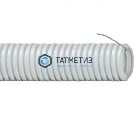 Гофротруба ПВХ с зондом 32мм (25м) IEK -  магазин крепежа «ТАТМЕТИЗ»