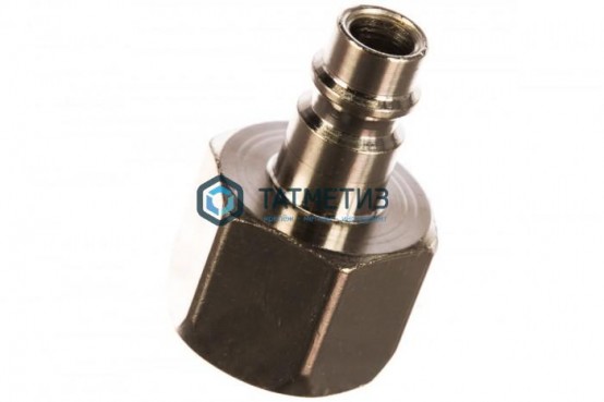 Ниппель универсальный быстросъемный ("папа"), внутренняя резьба 1/2", 2 шт.// STELS | «ТАТМЕТИЗ» Ниппель универсальный быстросъемный ("папа"), внутренняя резьба 1/2", 2 шт.// STELS - магазин крепежа «ТАТМЕТИЗ»