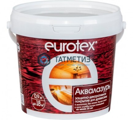 Деревозащитное средство Eurotex Сосна 0, 9 кг. 6 | «ТАТМЕТИЗ» Деревозащитное средство Eurotex Сосна 0, 9 кг. 6 - магазин крепежа «ТАТМЕТИЗ»