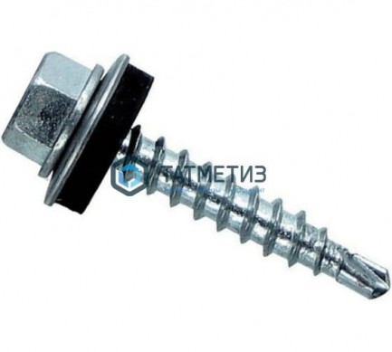 Саморез кровельный 4,8х35 (5250 шт/уп) КТ | «ТАТМЕТИЗ» Саморез кровельный 4,8х35 (5250 шт/уп) КТ - магазин крепежа «ТАТМЕТИЗ»
