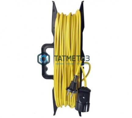 Удлинитель на кат. 1х10м ПВС 1, 3кВт, б з | «ТАТМЕТИЗ» Удлинитель на кат. 1х10м ПВС 1, 3кВт, б з - магазин крепежа «ТАТМЕТИЗ»
