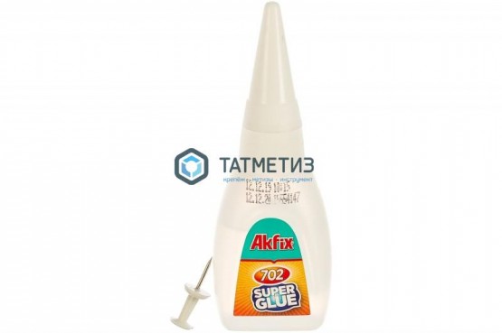 Супер клей  25 гр Akfix (50) -  магазин крепежа «ТАТМЕТИЗ»