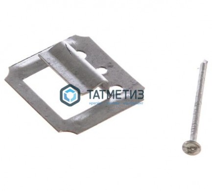 Кляймер для вагонки №4 (100 шт в упак)* RC | «ТАТМЕТИЗ» Кляймер для вагонки №4 (100 шт в упак)* RC - магазин крепежа «ТАТМЕТИЗ»