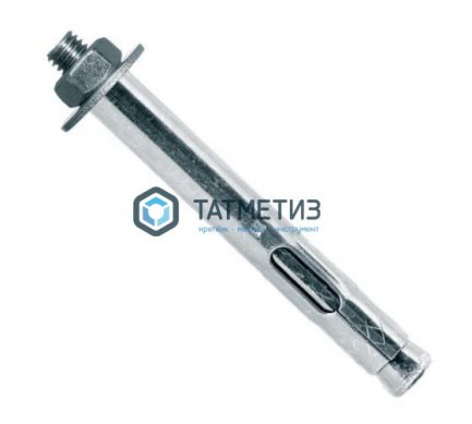 Анкерный болт с гайкой 12х 75 ( 60 шт/уп) RF | «ТАТМЕТИЗ» Анкерный болт с гайкой 12х 75 ( 60 шт/уп) RF - магазин крепежа «ТАТМЕТИЗ»