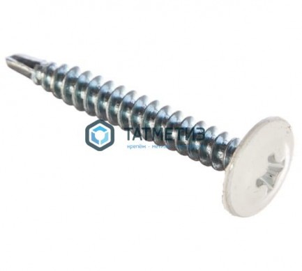 Саморез п/ш остр. 4,2x32  RAL 9003 (500 шт/уп) -  магазин крепежа «ТАТМЕТИЗ»