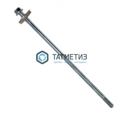 Саморез для сэндвич-панелей 6,3/5,5х160  (650 шт/уп) DR Ruspert -  магазин крепежа «ТАТМЕТИЗ»