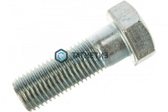 Болт М24 х240 КП 8.8 DIN 931 / ГОСТ 7805 оц. (уп 25 кг / 27 шт)* | «ТАТМЕТИЗ» Болт М24 х240 КП 8.8 DIN 931 / ГОСТ 7805 оц. (уп 25 кг / 27 шт)* - магазин крепежа «ТАТМЕТИЗ»