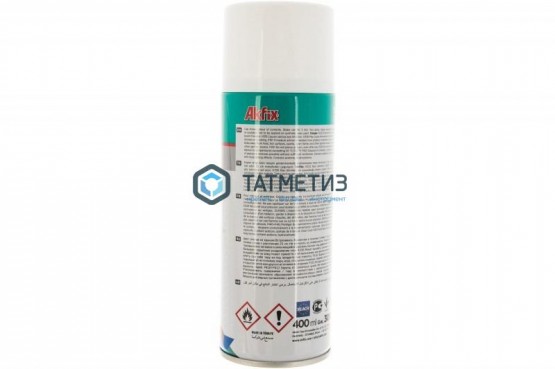 Краска аэроз. БЕЛАЯ  матов. RAL9003 400Ml Gw.300Gr (6) Akfix -  магазин крепежа «ТАТМЕТИЗ»
