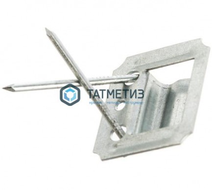 Кляймер для вагонки №4 (100 шт в упак)* RC | «ТАТМЕТИЗ» Кляймер для вагонки №4 (100 шт в упак)* RC - магазин крепежа «ТАТМЕТИЗ»