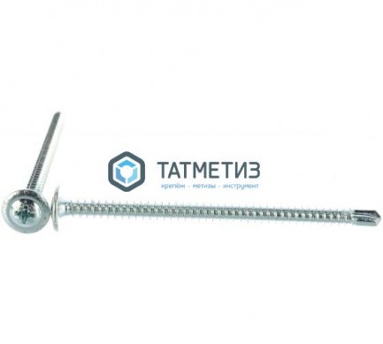Саморез п/ш сверло 4,8х 75  (250 шт/уп) ТК -  магазин крепежа «ТАТМЕТИЗ»