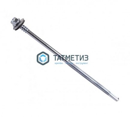 Саморез для сэндвич-панелей 6,3/5,5х160 (500 шт/уп) ТК | «ТАТМЕТИЗ» Саморез для сэндвич-панелей 6,3/5,5х160 (500 шт/уп) ТК - магазин крепежа «ТАТМЕТИЗ»