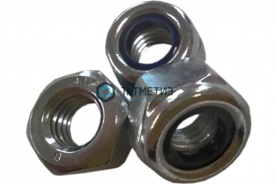 Гайка самоконтр DIN 985, оц М30 -  магазин крепежа «ТАТМЕТИЗ»