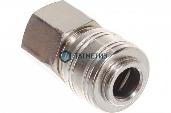 Муфта универсальная быстросъемная ("мама"), внутренняя резьба 1/2", 1 шт.// STELS | «ТАТМЕТИЗ» Муфта универсальная быстросъемная ("мама"), внутренняя резьба 1/2", 1 шт.// STELS - магазин крепежа «ТАТМЕТИЗ»