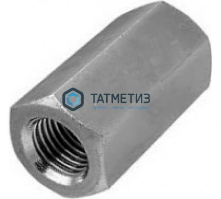 Гайка удлиненная М 6 DIN 6334 нерж А2 | «ТАТМЕТИЗ» Гайка удлиненная М 6 DIN 6334 нерж А2 - магазин крепежа «ТАТМЕТИЗ»
