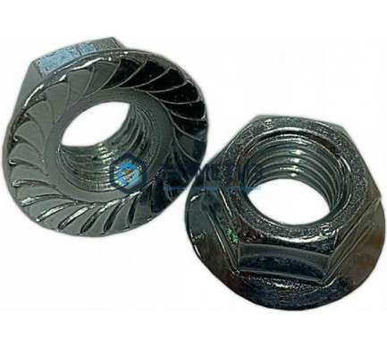 Гайка  М12 DIN 6923 А2-70 с фланцем -  магазин крепежа «ТАТМЕТИЗ»