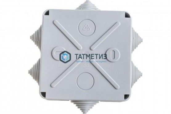 Коробка распр. ОП 100х100х50 IP55 KM41234 ИЭК | «ТАТМЕТИЗ» Коробка распр. ОП 100х100х50 IP55 KM41234 ИЭК - магазин крепежа «ТАТМЕТИЗ»