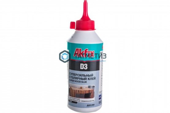 Столярный клей 500 гр D3 Akfix (12) | «ТАТМЕТИЗ» Столярный клей 500 гр D3 Akfix (12) - магазин крепежа «ТАТМЕТИЗ»