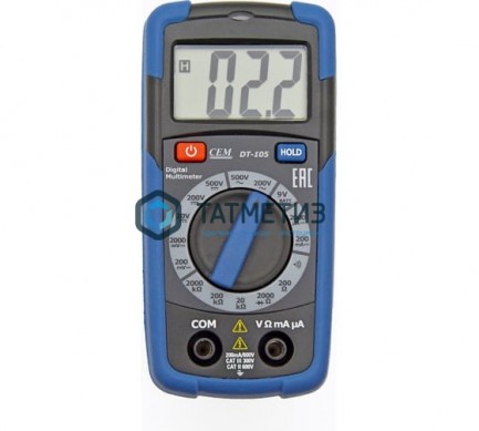 Мультиметр цифровой DT-105 CEM -  магазин крепежа «ТАТМЕТИЗ»