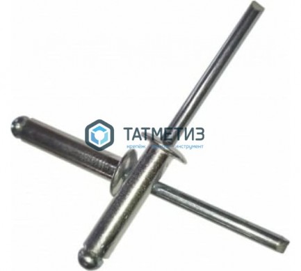 Заклепка 3, 2 х 12 вытяжная нерж А4 А4 DIN 7337 | «ТАТМЕТИЗ» Заклепка 3, 2 х 12 вытяжная нерж А4 А4 DIN 7337 - магазин крепежа «ТАТМЕТИЗ»